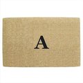 Nedia Home Nedia Home O2129A Heavy Duty Coir Mat - 22 x 36 In. No Border - Monogrammed A O2129A